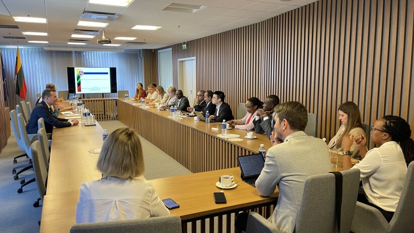 Dalijomės praktika su svečiais iš vienuolikos valstybių