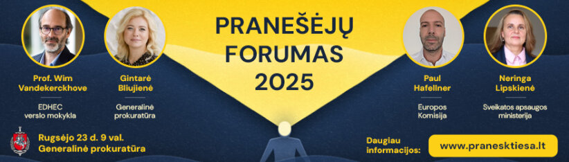 PRANEŠĖJŲ FORUMAS 2025