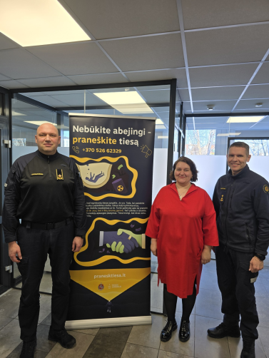 Lietuvos probacijos tarnyba prisijungė prie iniciatyvos „Nebūkite abejingi – praneškite tiesą“