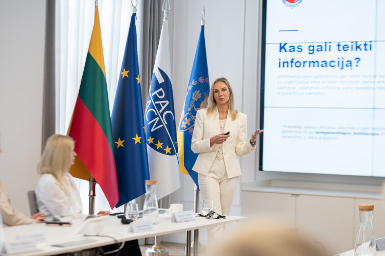 Generalinės prokuratūros atstovė dalyvavo  „Skaidrumo akademijos“ mokymuose